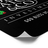 Kerstlied Robert Bob Cratchit Ebenezer Scroo Poster (Hoek)
