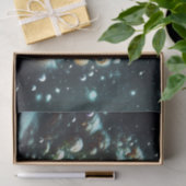 Kerstlied Vogel bij Holly Feeder Tissuepapier (Geschenk)