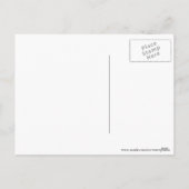 Kerstlied zingende witte eenden Kerstmis Feestdagenkaart (Achterkant)