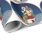 Kerstliederen Cadeaupapier (Rol Hoek)