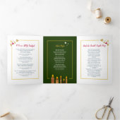 Kerstliederen door kaarslicht lofzangen drieluik programma (Binnen)