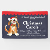 Kerstliederen evenement koor banner (Horizontaal)