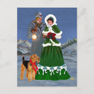 Kerstliederen Feestdagenkaart