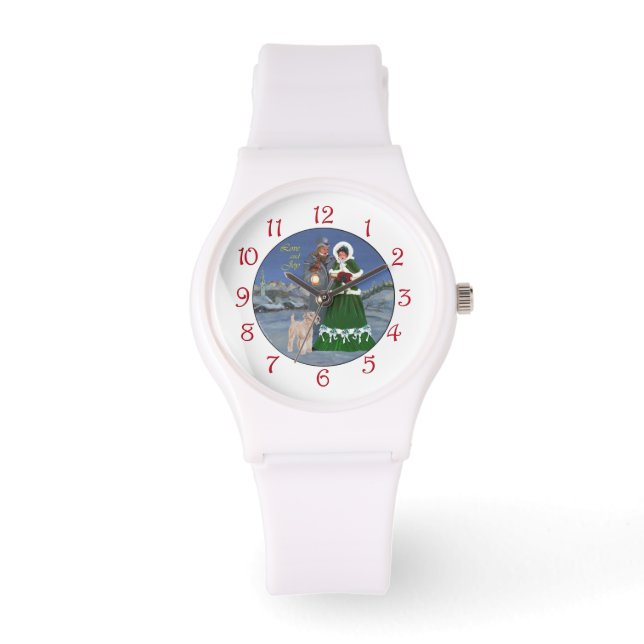 Kerstliederen Horloge (Voorkant)