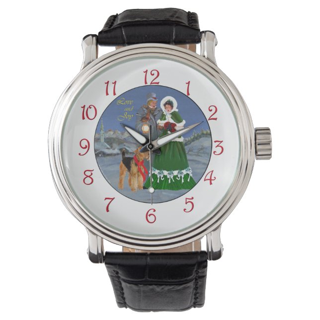 Kerstliederen Horloge (Voorkant)