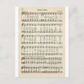 Kerstliederen: Jingle Bells Feestdagenkaart (Voorkant)