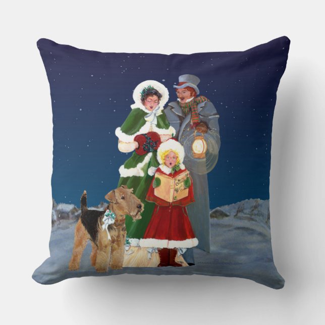 Kerstliederen Kussen (Voorkant)