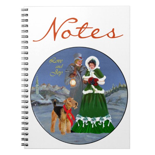 Kerstliederen Notitieboek (Voorkant)