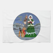 Kerstliederen Theedoek (Horizontaal)