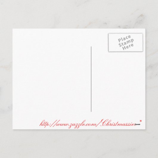 Kerstliederen: Vreugde aan de Wereld Feestdagenkaart (Achterkant)