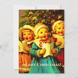 Kerstliederen zingende kerstengelen Kerstmis