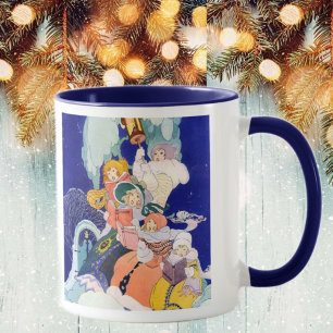 Kerstliederen Zingende Kinderen Onder de Sterren Mok