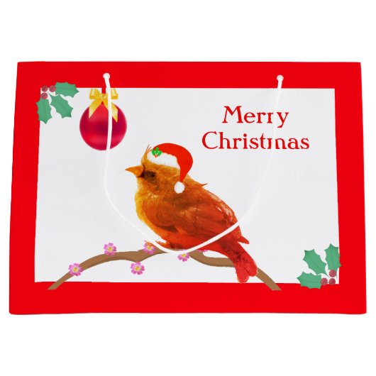Kerstliedje Kleine Vogel Groot Cadeauzakje (Voorkant)