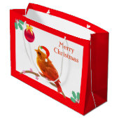 Kerstliedje Kleine Vogel Groot Cadeauzakje (Achterkant Gekanteld)