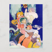 Kerstliedjes Feestdagenkaart (Voorkant)