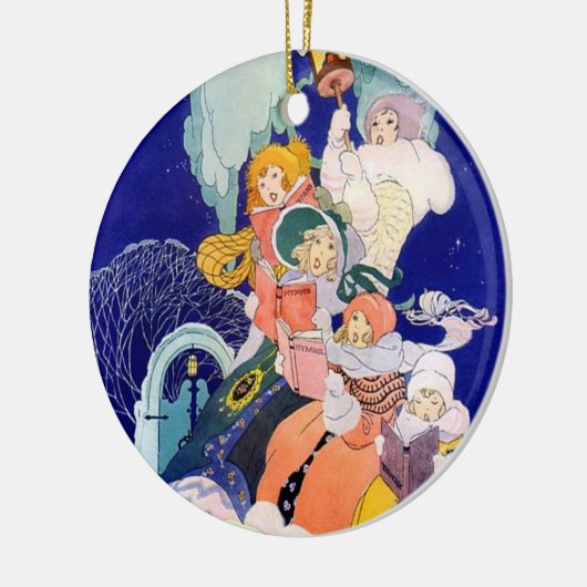 Kerstliedjes Keramisch Ornament (Links)