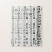 kerstliedjes legpuzzel (Verticaal)