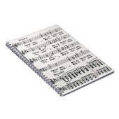 kerstliedjes notitieboek (Rechterzijde)