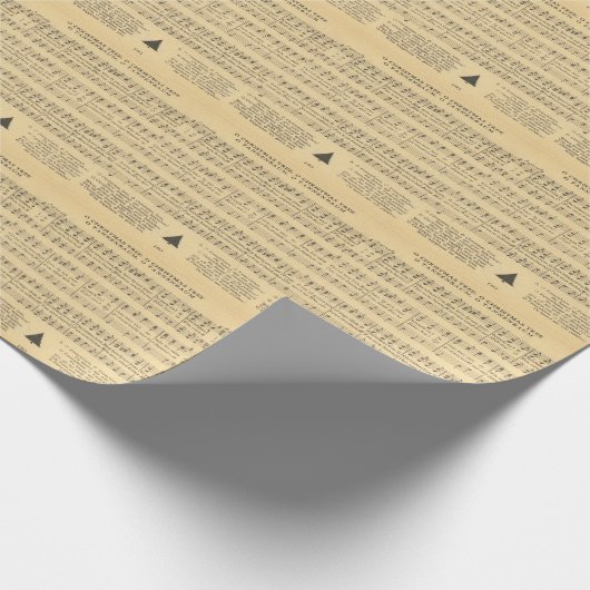 Kerstliedjes, O Kerstboom, Vakantie Cadeaupapier (Hoek)