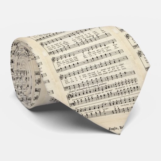 Kerstliedjes Oude Kerst Muziekblad Stropdas