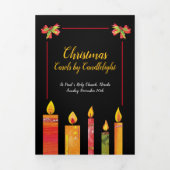 Kerstliedjes van candlelight liedjes zwart drieluik programma (Cover)