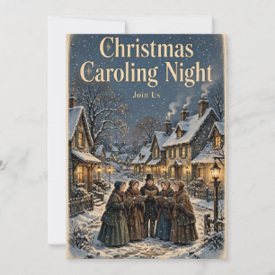 Kerstliedjesavond — Uitnodiging voor kerstliedjes 