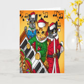 Kerstliedjeskatten Kaart (Gele Bloem)