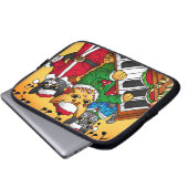 Kerstliedjeskatten Laptop Sleeve (Voorkant onderkant)