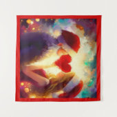 Kerstliefde 1 wandkleed (Voorkant (horizontaal))