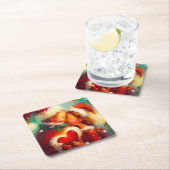 Kerstliefde 3 kartonnen onderzetters (Insitu)