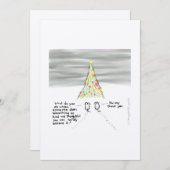 kerstliefde bedankkaart (Voorkant / Achterkant)