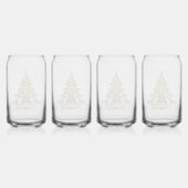 kerstliefde blikvorm glas (Achterkant)