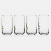 kerstliefde blikvorm glas (Links)