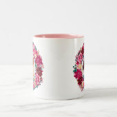 Kerstliefde, de L in LGBTQ, Pride Tweekleurige Koffiemok (Center)