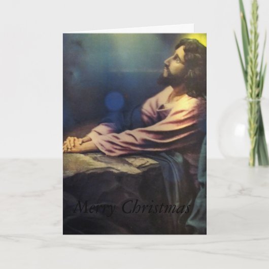 kerstliefde feestdagen kaart (Voorkant)