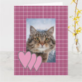 kerstliefde kaart (Gele Bloem)