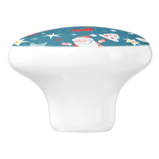 kerstliefde keramische knop (Zijkant)