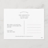 Kerstliefde kerstkaart briefkaart (Achterkant)