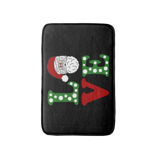 Kerstliefde, Kerstliefde, Liefde Kerstmis, Liefde Badmat (Voorkant Verticaal)