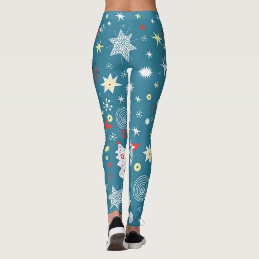 kerstliefde leggings (Achterkant)