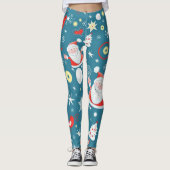 kerstliefde leggings (Voorkant)