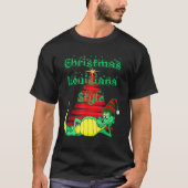 Kerstliefde Louisiana Holiday Cheer T-shirt (Voorkant)