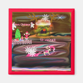 Kerstliefde magneet (Voorkant)