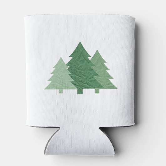 Kerstliefde Moderne Typografie Persoonlijk  Blikjeskoeler (Achterkant)