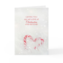 Kerstliefde snoepriethart