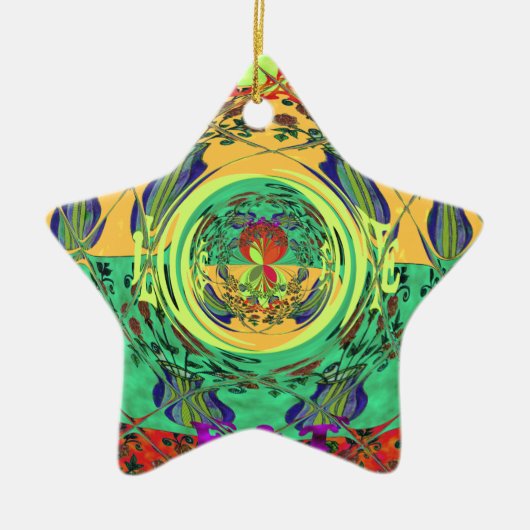 Kerstliefde spelen Hakuna Matata Color.png Keramisch Ornament (Voorkant)