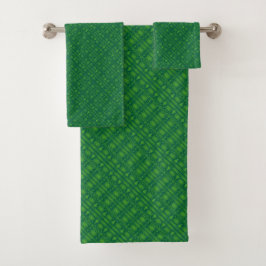 Kerstliefhebber Kruissteekpatroon Sampler Ontwerp Bad Handdoek