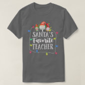 Kerstlieren van kerstlieden E T-shirt (Design voorkant)