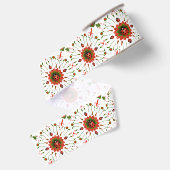 Kerstlieveheersbeestje Grosgrain Lint (Achterkant)