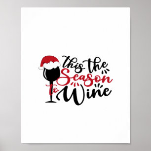 Kerstlijnen Abstract Merchandise Poster